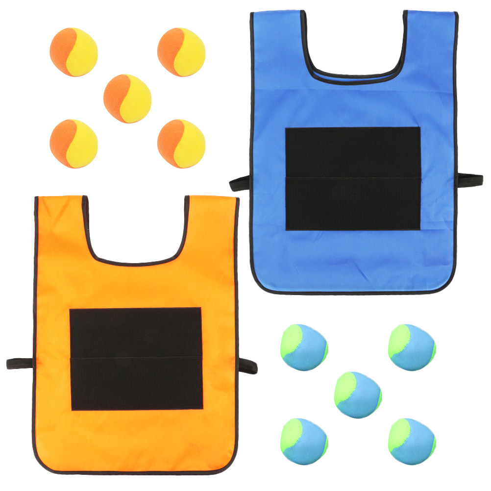 Play Kids Outdoor - 2Sets Children Sticky Ball Vest Creative