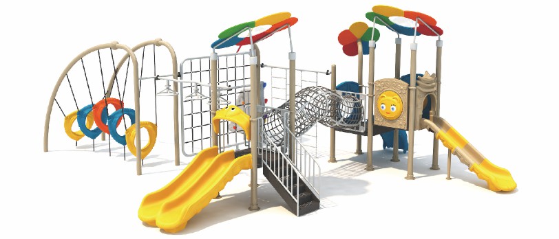 Kids Outdoor Playground Playse - огляд і ціна Kids Outdoor Jungle Gym With Slide