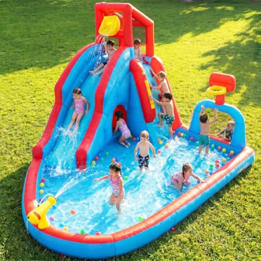 Backyard outdoor water slide i - огляд і ціна Kids Outdoor Water Park