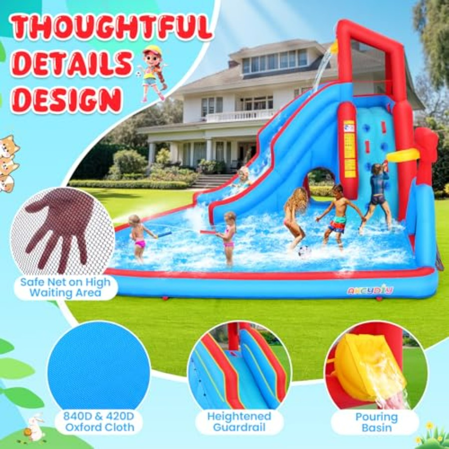 Backyard outdoor water slide i - огляд і ціна Kids Outdoor Water Park