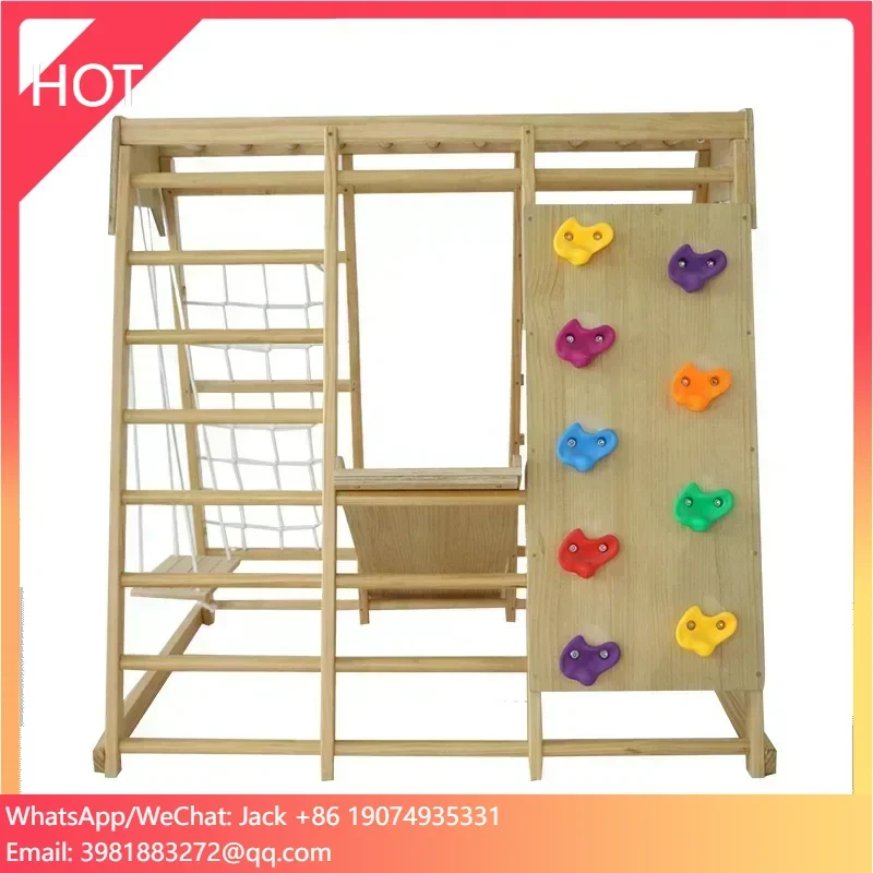 2025Wholesale Children Toddler - огляд і ціна Kids Outdoor Jungle Gym With Slide