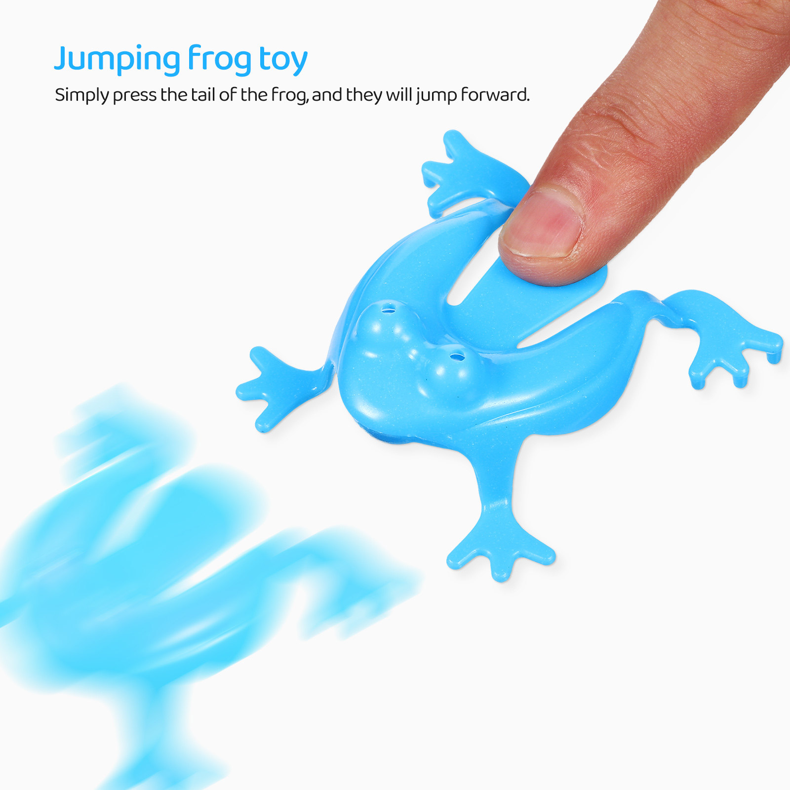 16Pcs Jumping Frog Assorted Co - огляд і ціна Kids Outdoor Jumping Toys