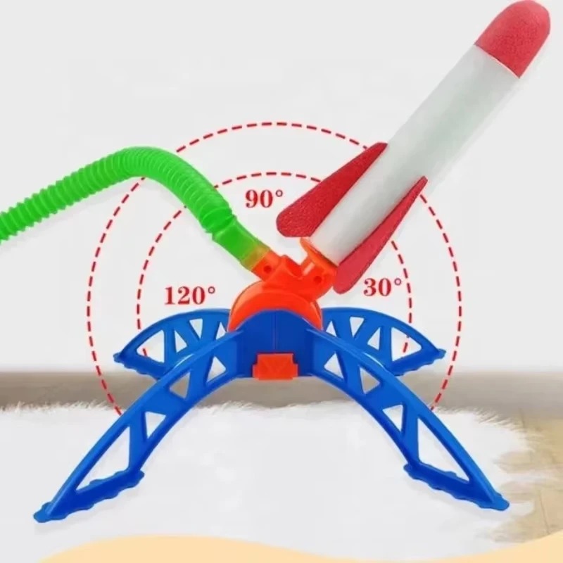 Air Rocket Foot Pump Launcher  - огляд і ціна Kids Outdoor Jumping Toys