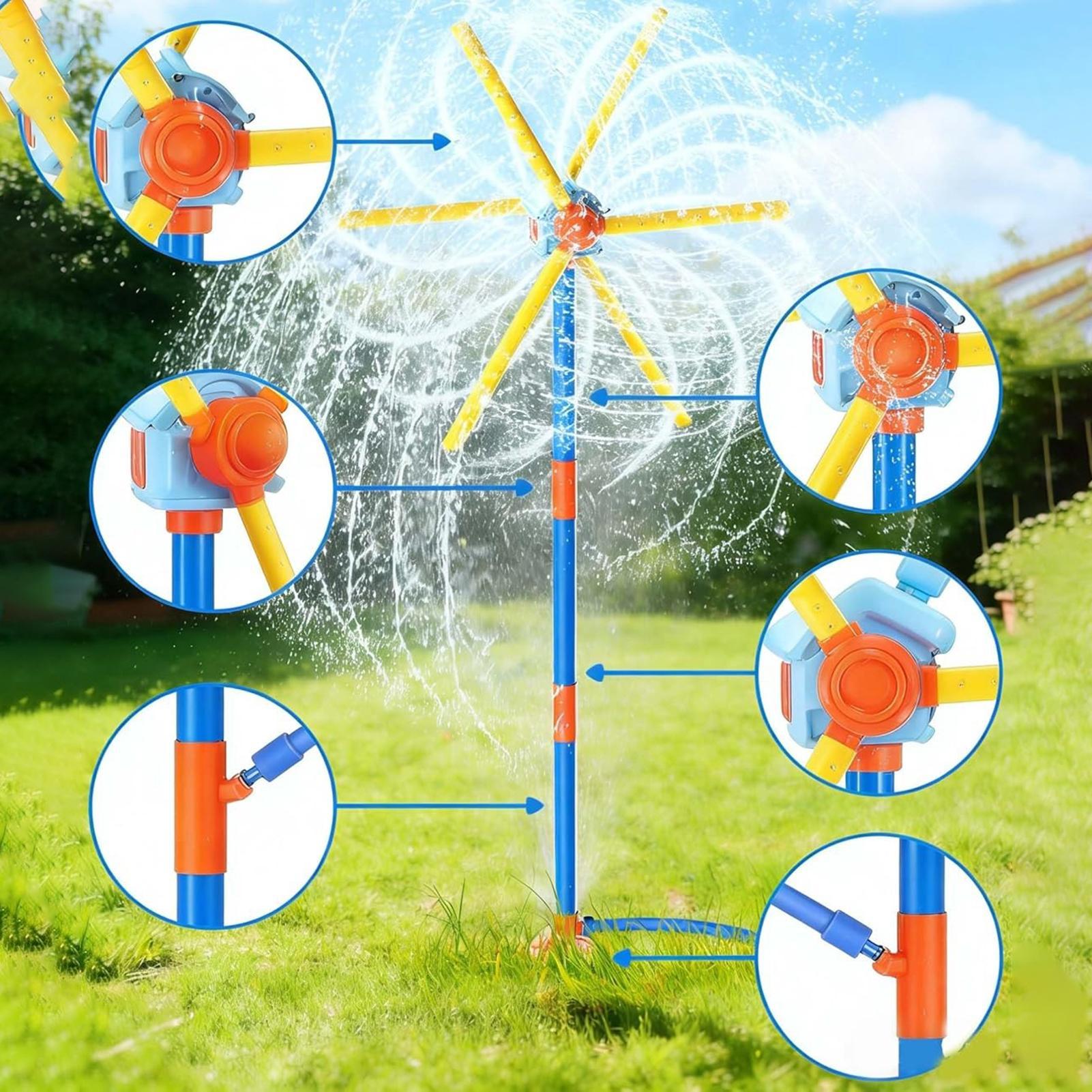 Kids Sprinkler Windmill Fun Sp - огляд і ціна Kids Outdoor Water Park