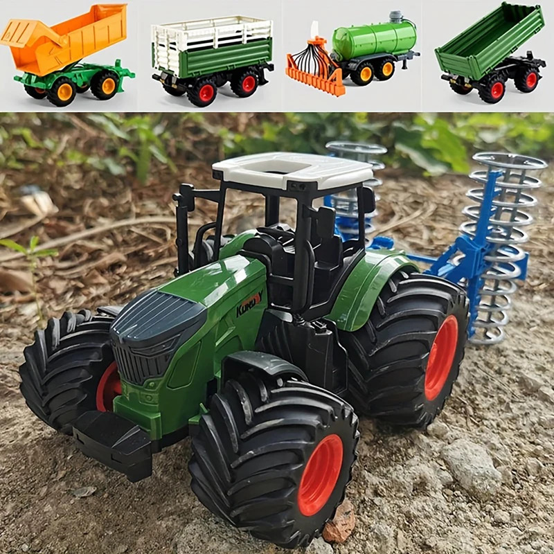1:24 Inertial Farm Tractor wit - огляд і ціна Play Kids Outdoor