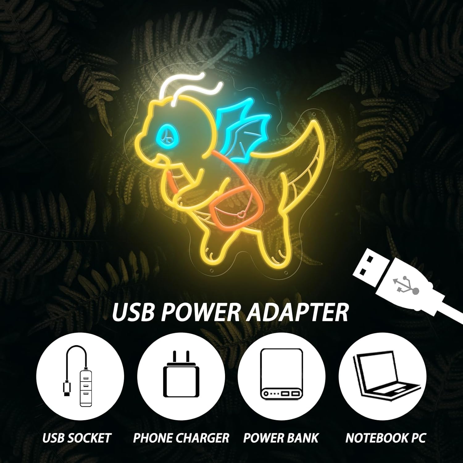 USB Dimmable Cute Dinosaur Neo - огляд і ціна Kids Outdoor Gift Ideas