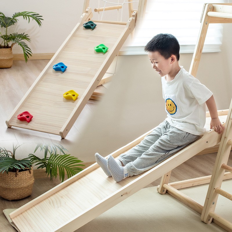 Jungle Gym Kids Outdoor Solid  - огляд і ціна Kids Outdoor Jungle Gym With Slide
