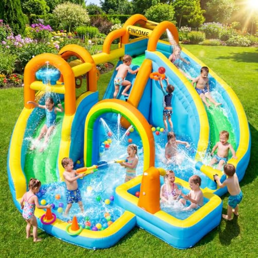 Backyard outdoor inflatable wa - огляд і ціна Kids Outdoor Water Park