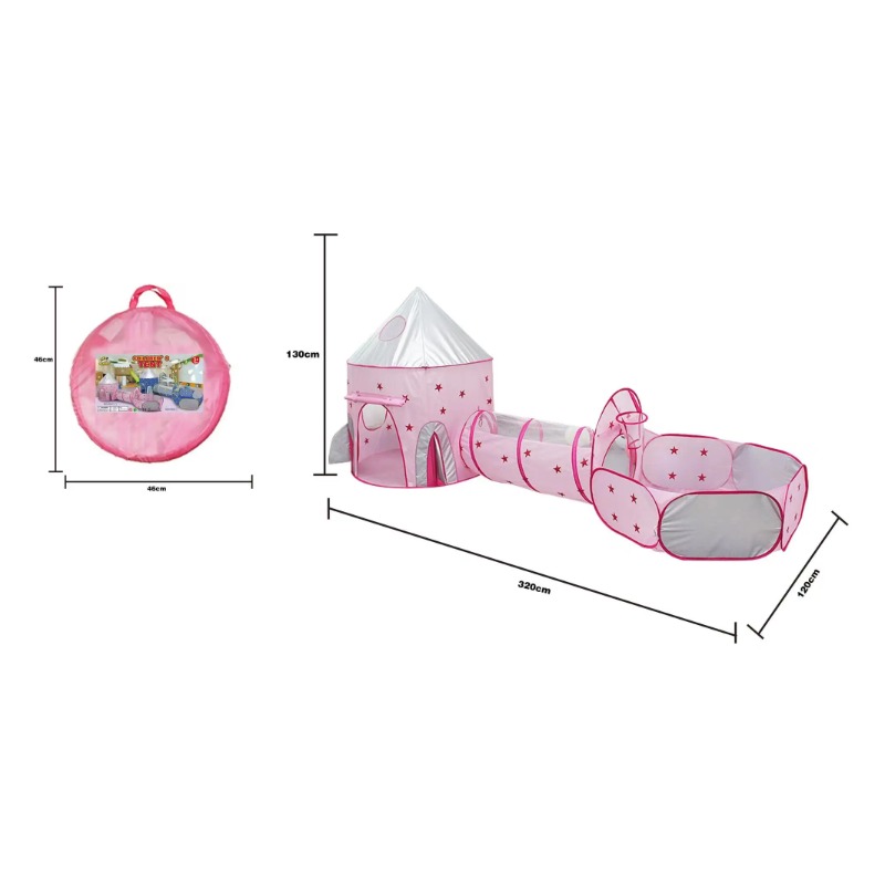 3 in 1 Kids Tent House Portabl - огляд і ціна Kids Outdoor Teepee
