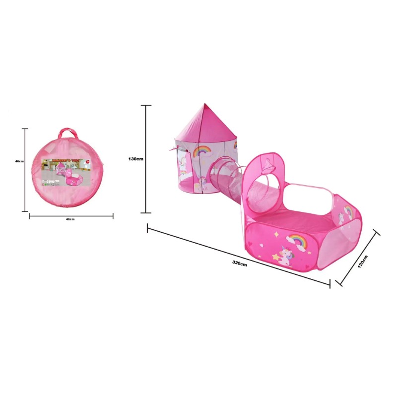 3 in 1 Kids Tent House Portabl - огляд і ціна Kids Outdoor Teepee