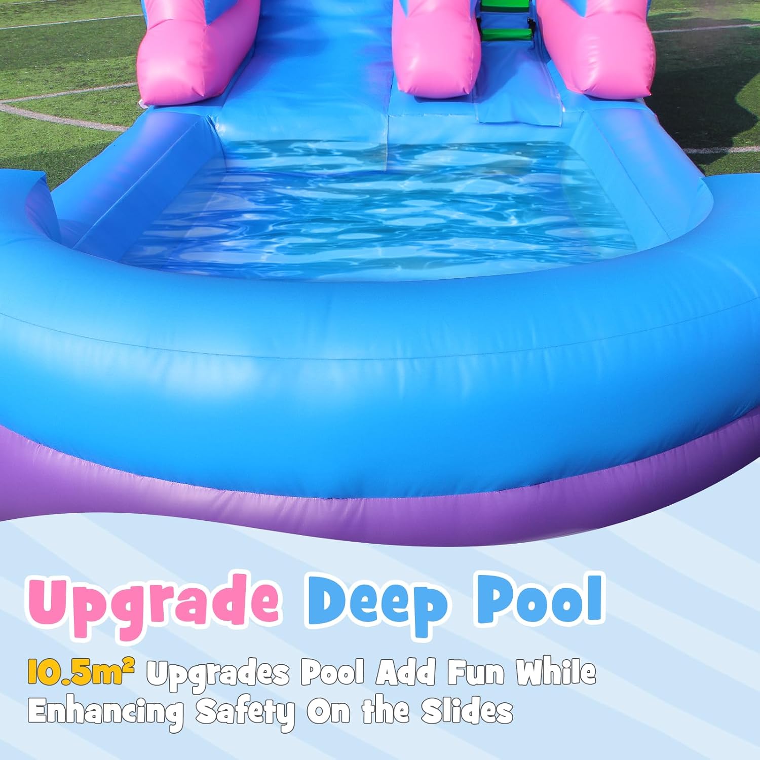 26.2 FT Heavy Duty Inflatable  - огляд і ціна Kids Outdoor Water Park