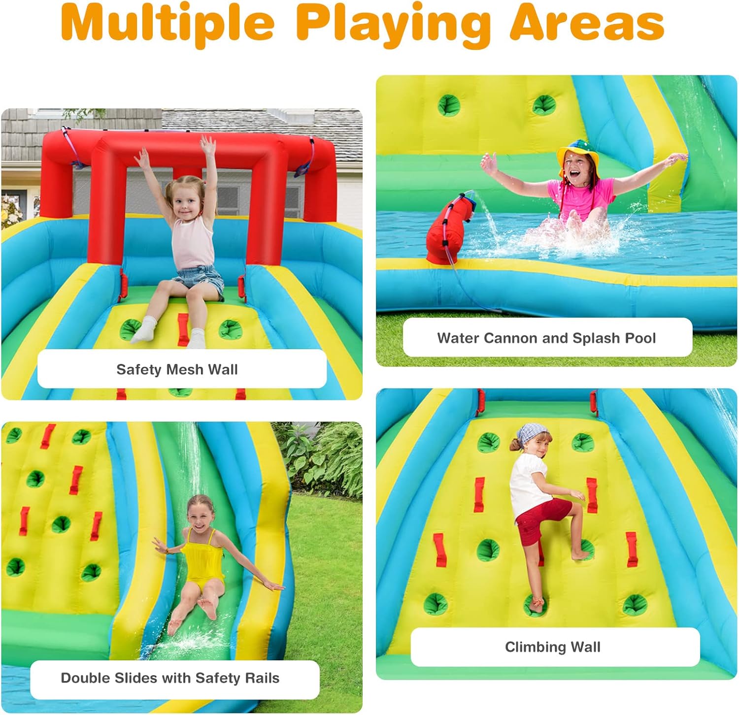 Giant Inflatable Water Slide f - огляд і ціна Kids Outdoor Water Park