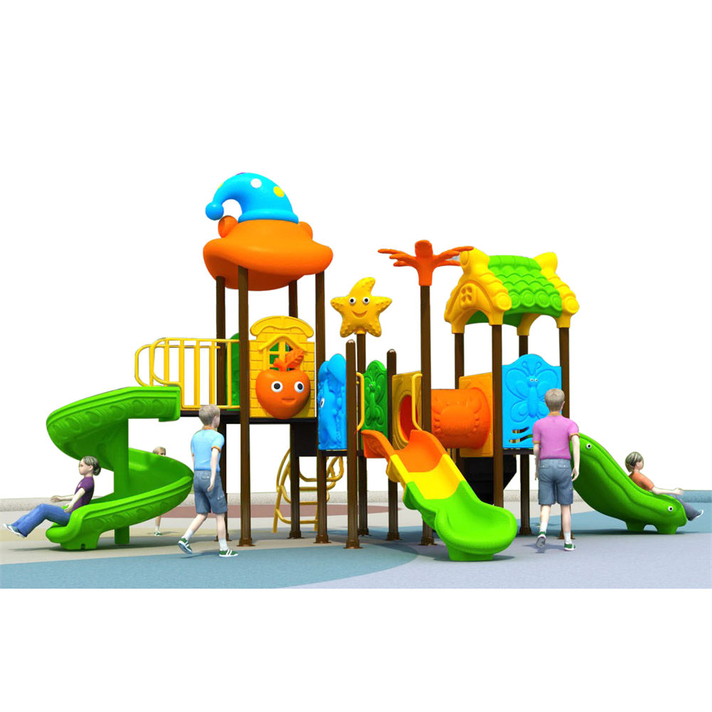 China Manufacturer Cheap Play  - огляд і ціна Kids Outdoor Jungle Gym With Slide