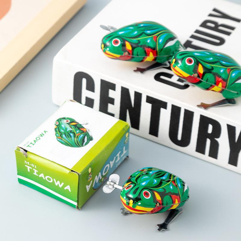 Vintage Tin Jumping Frog Toy 1 - огляд і ціна Kids Outdoor Jumping Toys