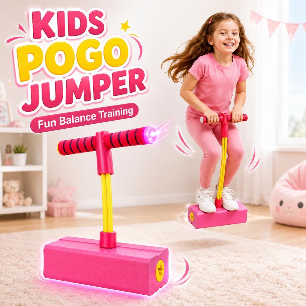 Frog Jump Foam Pogo Stick Kids - огляд і ціна Kids Outdoor Jumping Toys