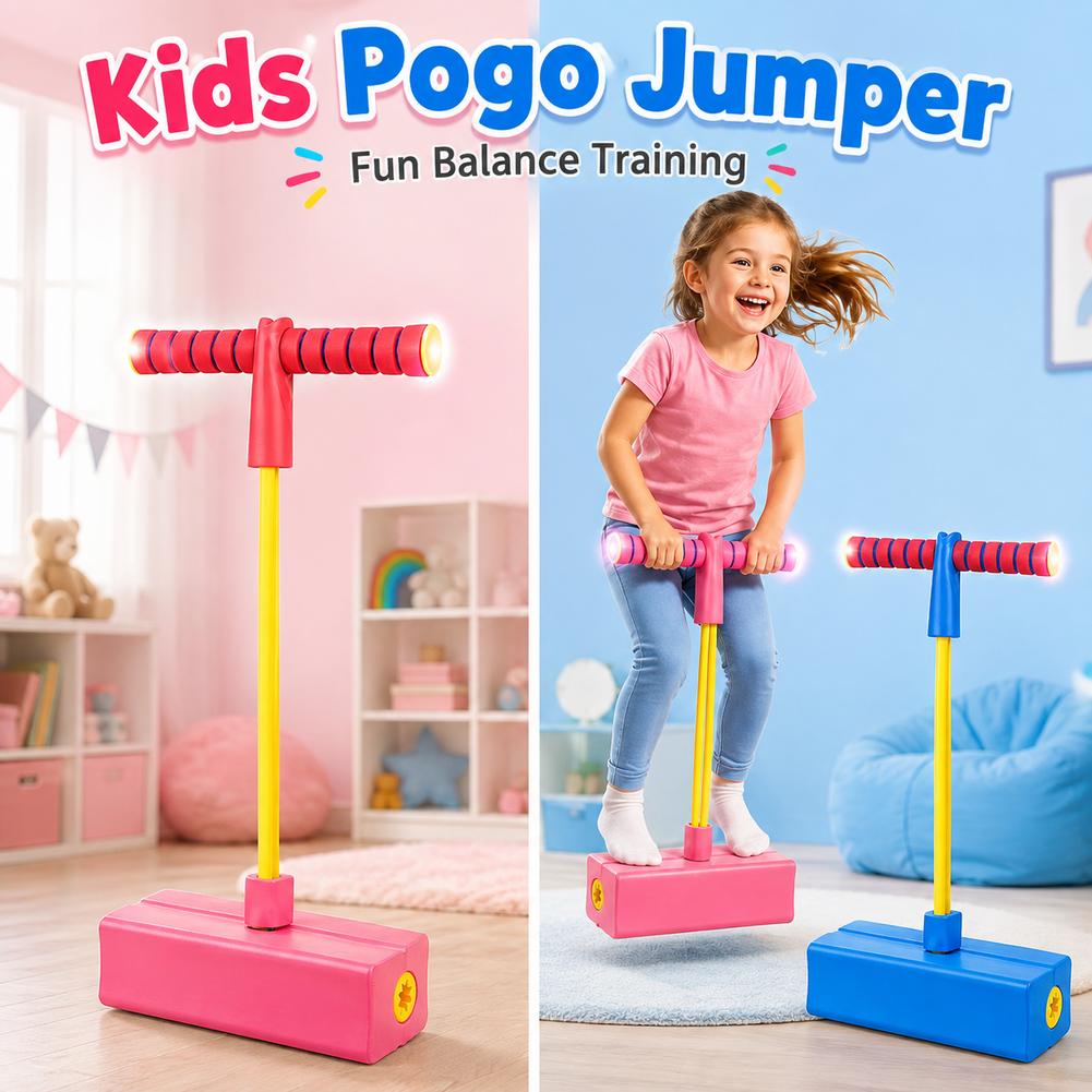 Frog Jump Foam Pogo Stick Kids - огляд і ціна Kids Outdoor Jumping Toys