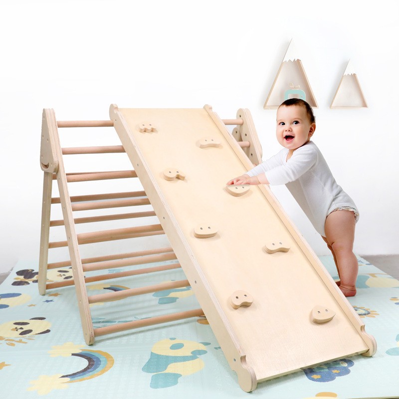 Jungle Gym Kids Outdoor Wooden - огляд і ціна Kids Outdoor Jungle Gym With Slide