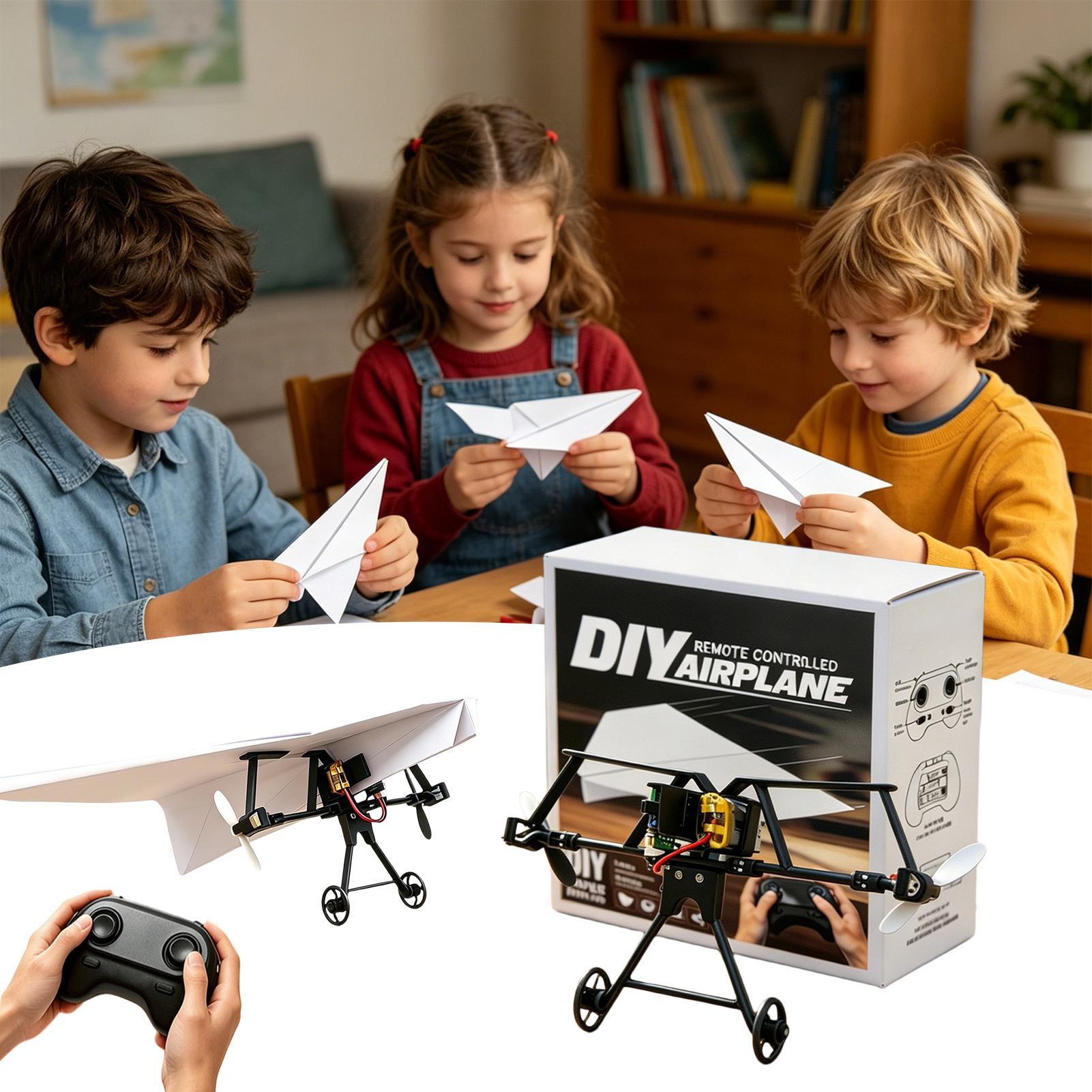 DIY RC Paper Airplane Kit Plan - огляд і ціна Kids Outdoor Exercise Equipment