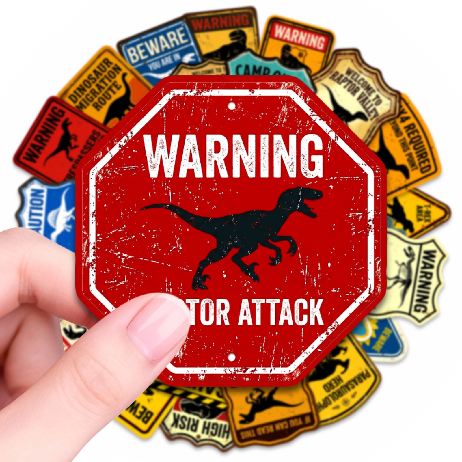 50PCS Dinosaur Park Warning Si - огляд і ціна Kids Outdoor Water Park