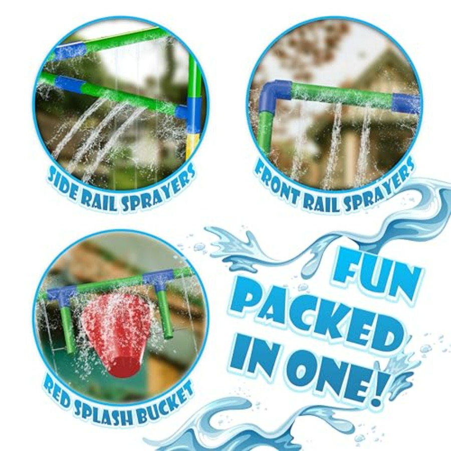 Outdoor backyard water park sp - огляд і ціна Kids Outdoor Water Park