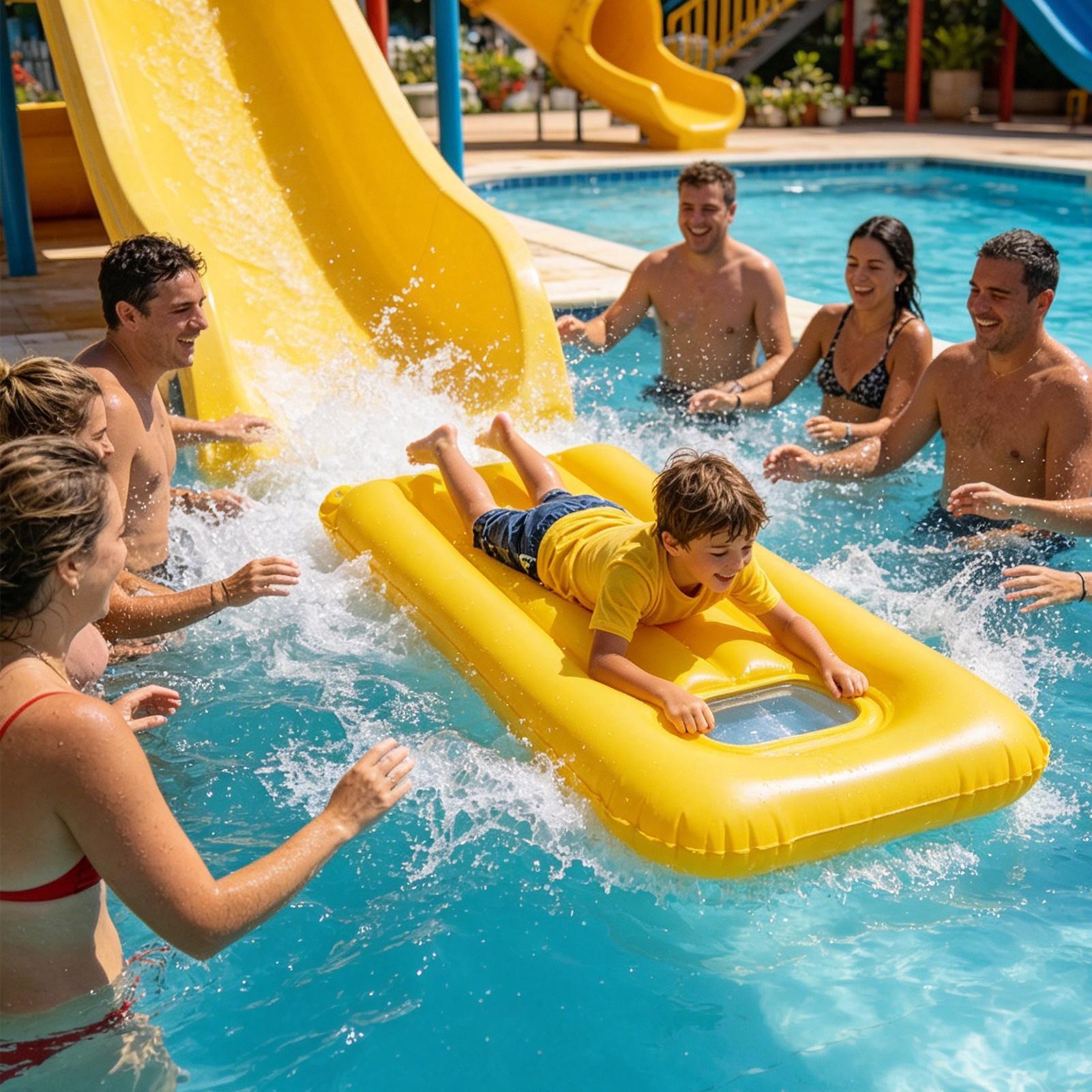 Durable Inflatable Surf Body B - огляд і ціна Kids Outdoor Water Park