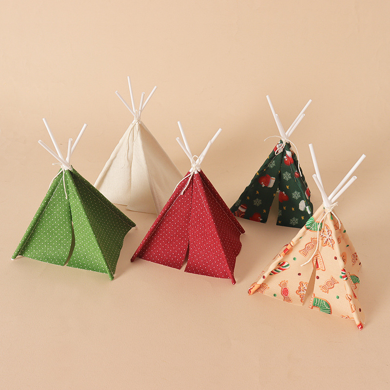 Dollhouse Mini Christmas Campi - огляд і ціна Kids Outdoor Teepee