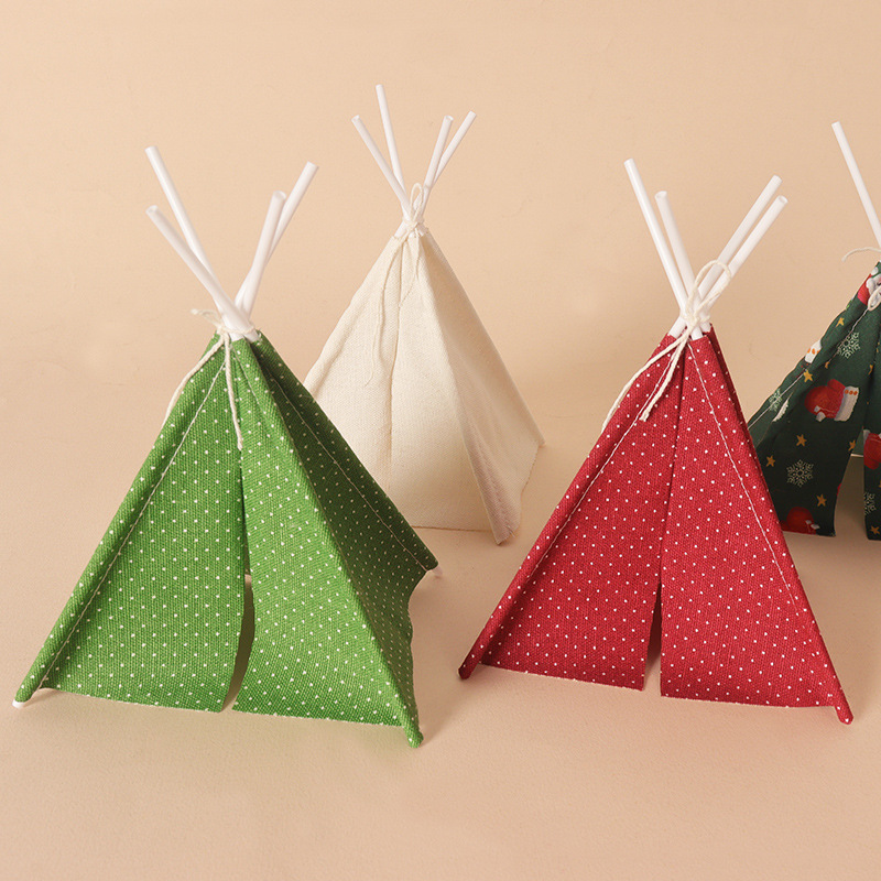Dollhouse Mini Christmas Campi - огляд і ціна Kids Outdoor Teepee