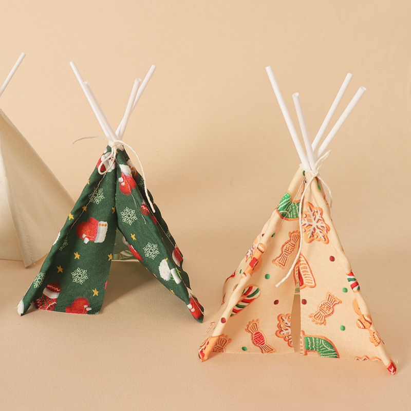 Dollhouse Mini Christmas Campi - огляд і ціна Kids Outdoor Teepee