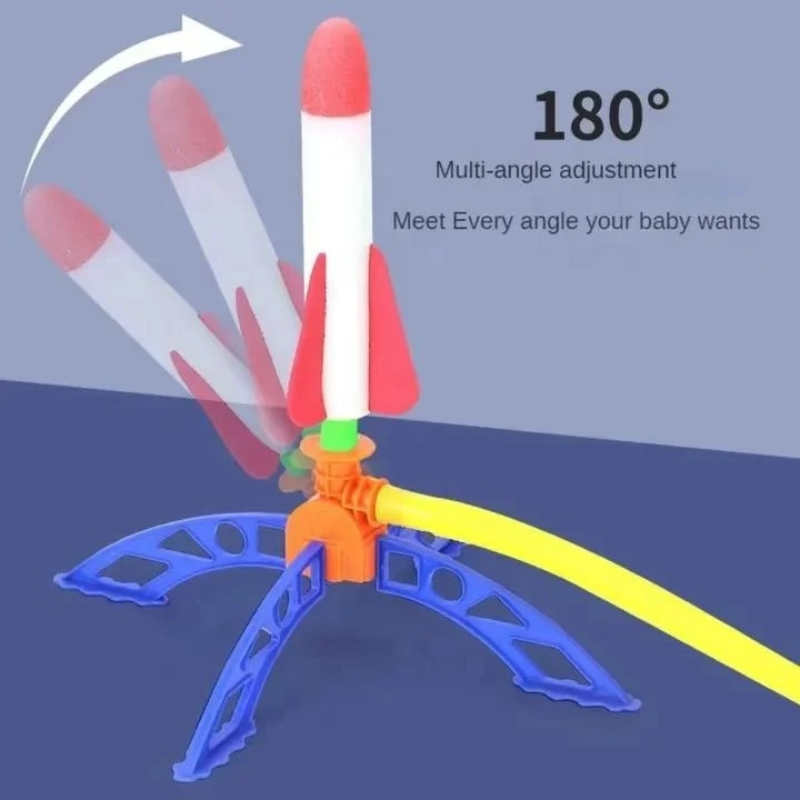 Kids Outdoor Rocket Foot Pump  - огляд і ціна Kids Outdoor Jumping Toys